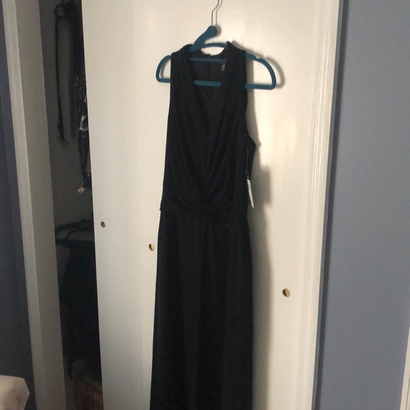 Chaps Black Evening Jumpsuit - Picture 2 of 8